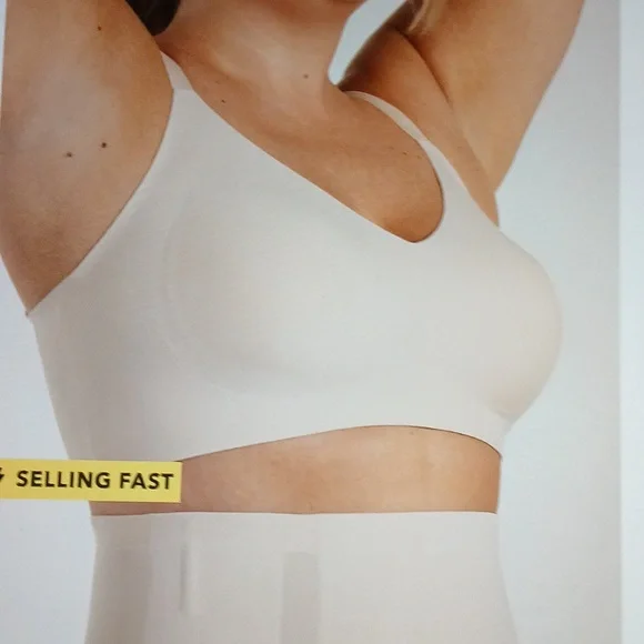 11- S Shapermint Essentials Smoothing Comfort Wireless Bra - Picture 2 of 3